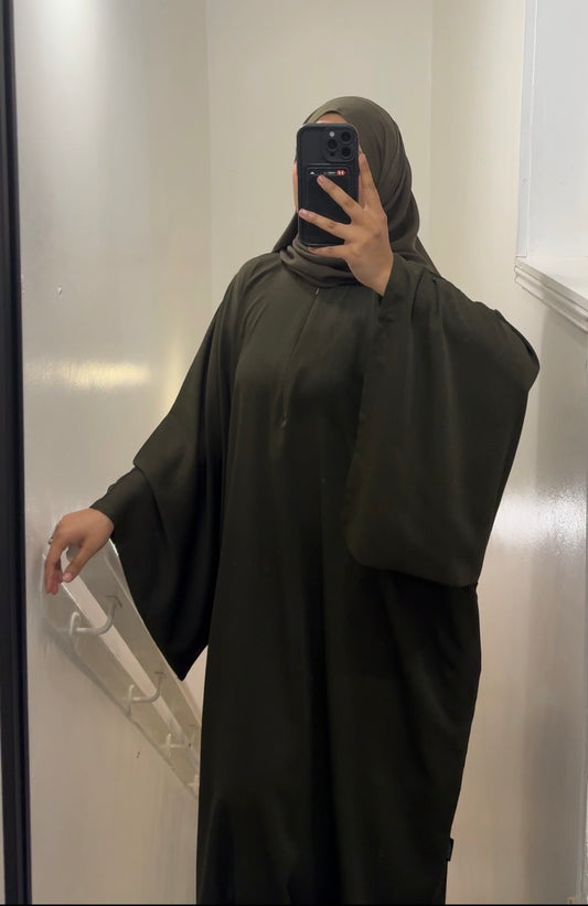 Hawaa Soft Crepe | Deep Olive