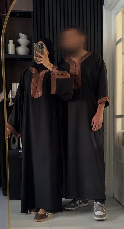 Gandoura | His & Hers | Black