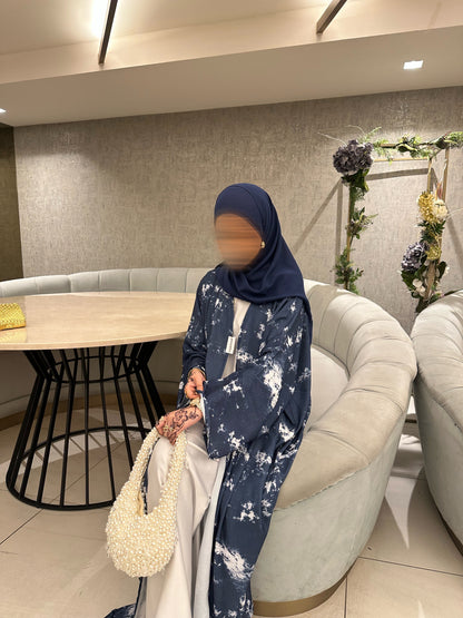 Marble Print Blue