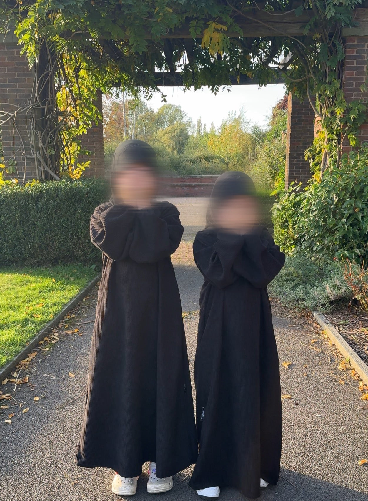 Girls Corduroy Abaya