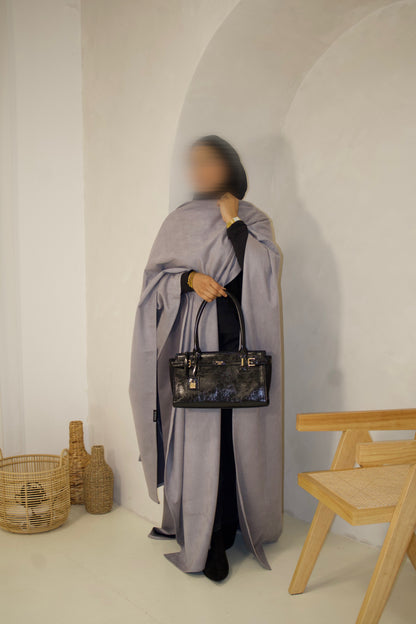 Suede Cape Abaya (Minor Fault)