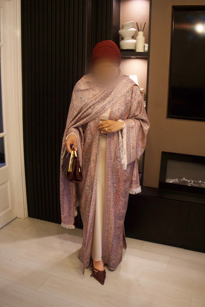 Pashmina Abaya | Terracotta Sea