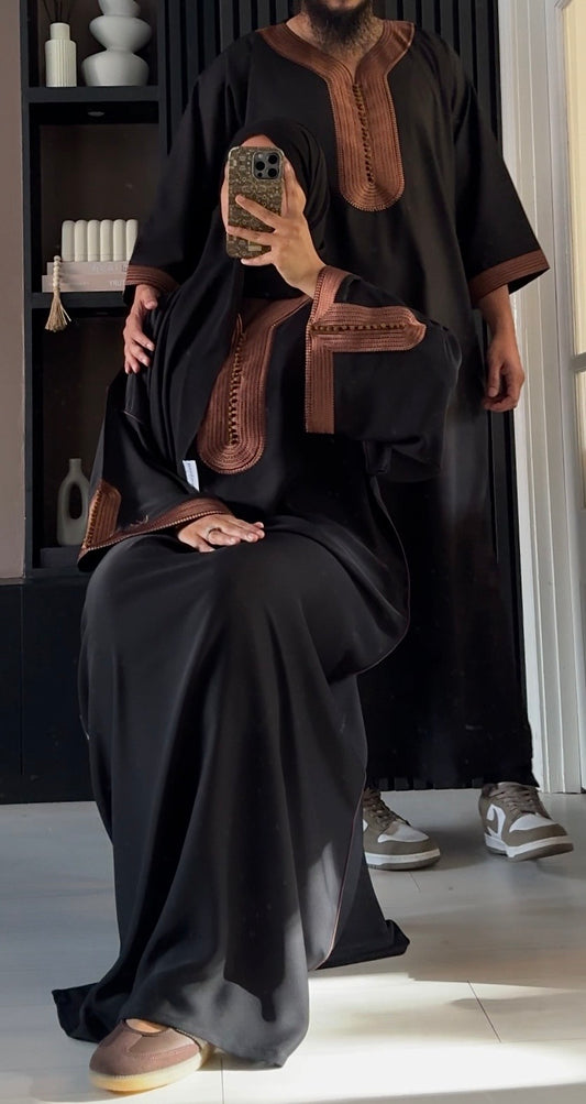 Gandoura | His & Hers | Black