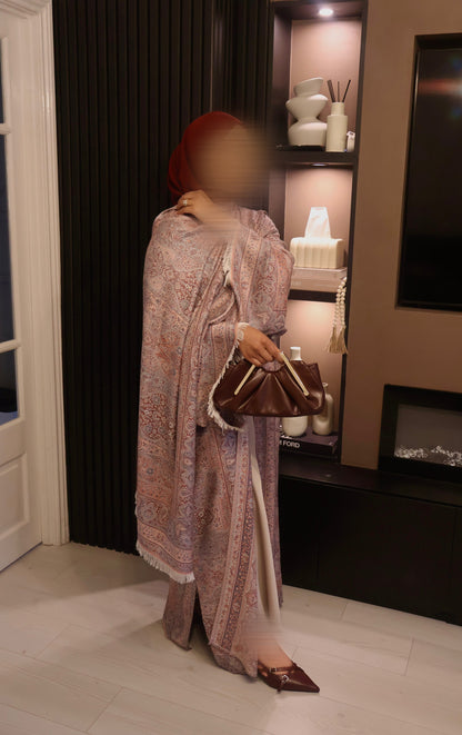 Pashmina Abaya | Terracotta Sea