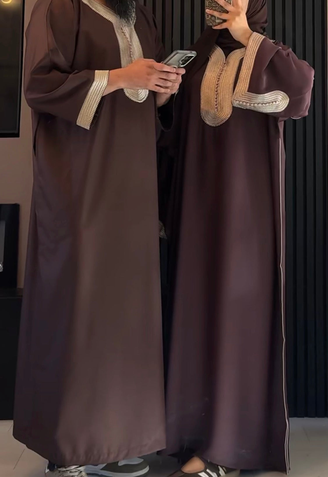 Gandoura | His & Hers | Chocolate Brown
