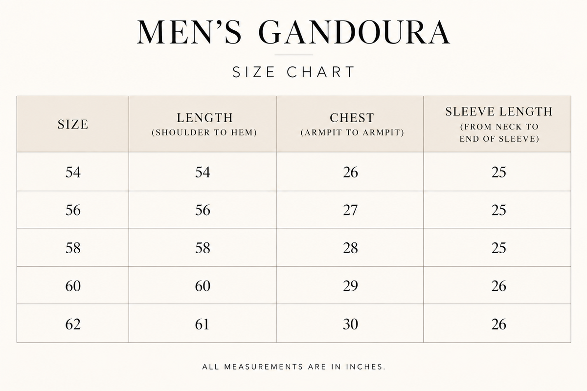 Gandoura | His & Hers | Deep Olive