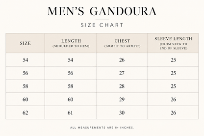 Gandoura | His & Hers | Deep Olive