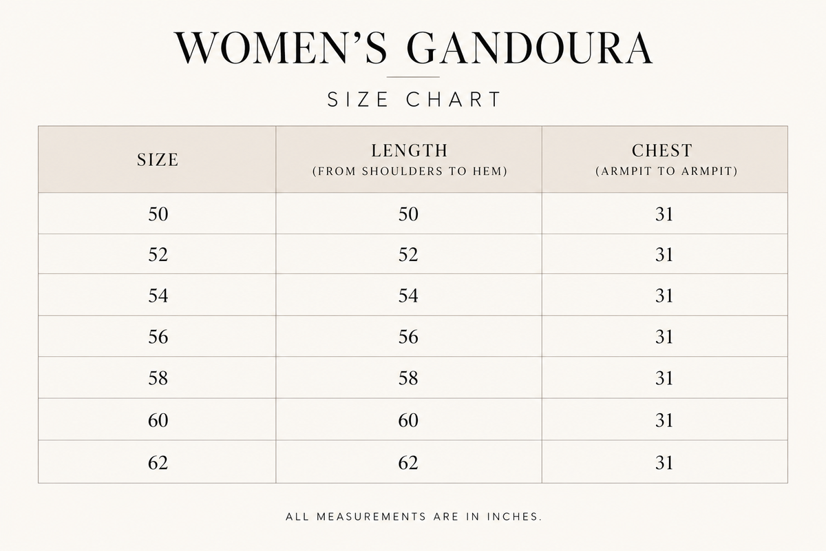 Gandoura | His & Hers | Deep Olive