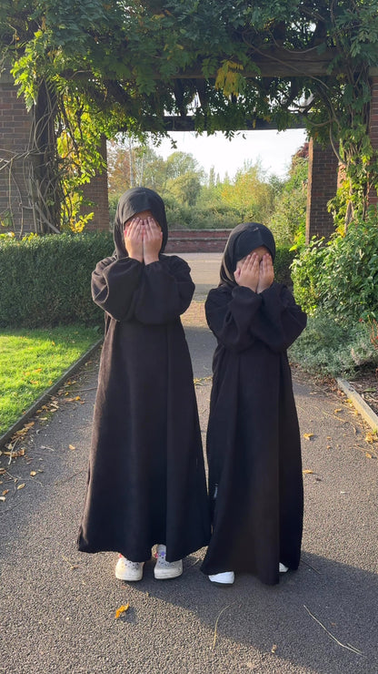 Girls Corduroy Abaya